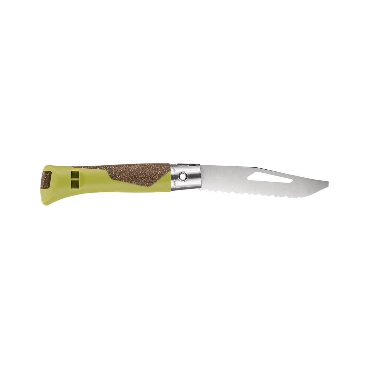 Opinel Neo7 Alpine Ihlamur Saplı Tırtıklı Paslanmaz Çelik Çakı