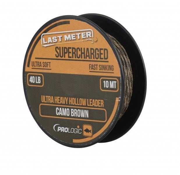 Prologıc Supercharged Hollow Leader 10m 40lbs Camo Brown