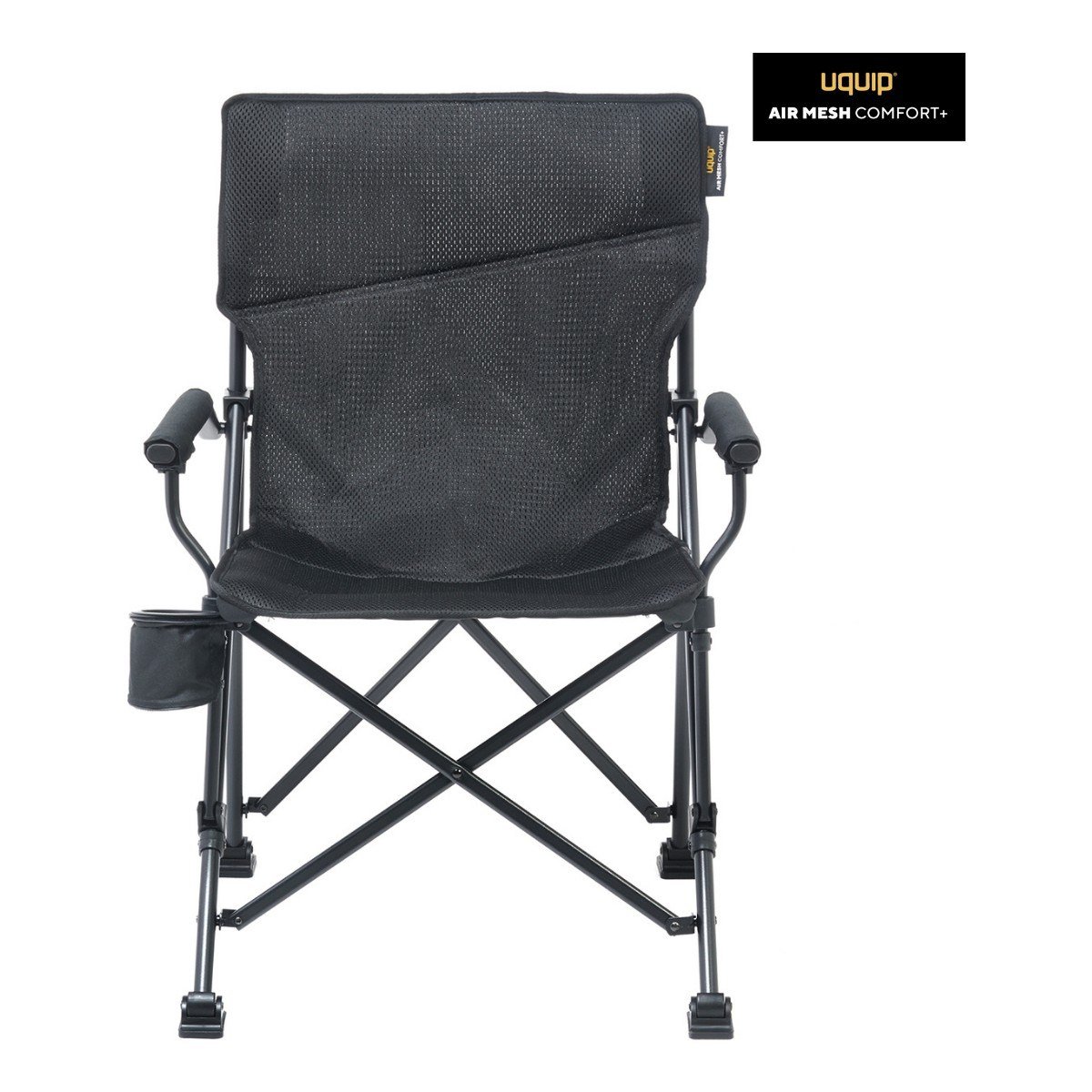 Roxy Comfort+ Black Edition Yüksek Konforlu Katlanır Kamp Sandalyesi