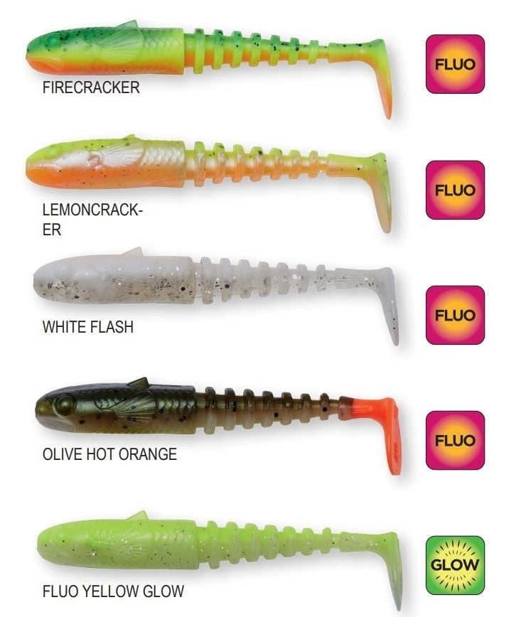 Savage Gear Gobster Shad 11.5 cm 16 gr Dark Water Mix 5 Pcs