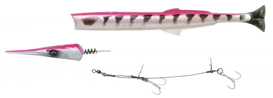 Savage gear Lıne Thru Needlefish Pulsetail 2+1  30cm 85gr Sahte Balık