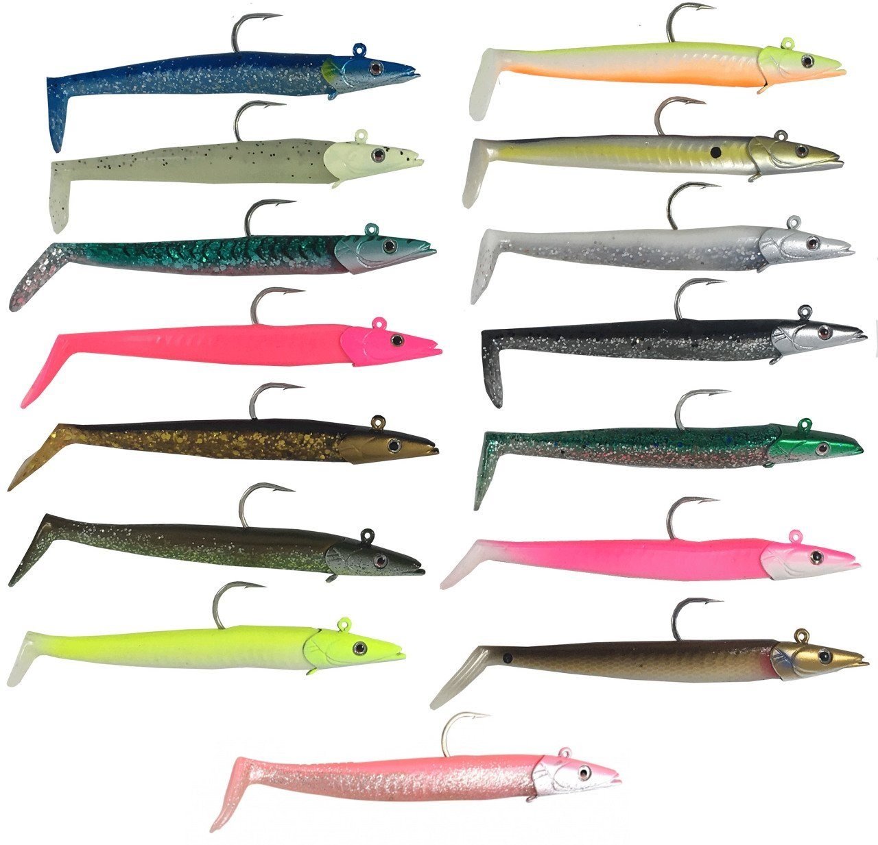 Savage gear Sandeel 12.5 cm 23 gr 2+1 Adet Sahte Balık