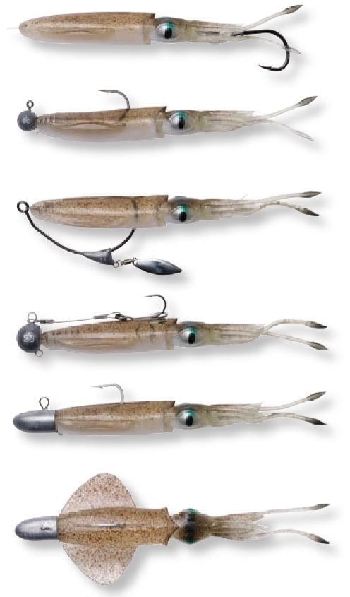 Savage gear Swim Squid 12.5cm 11g 3 Adet Sahte Balık