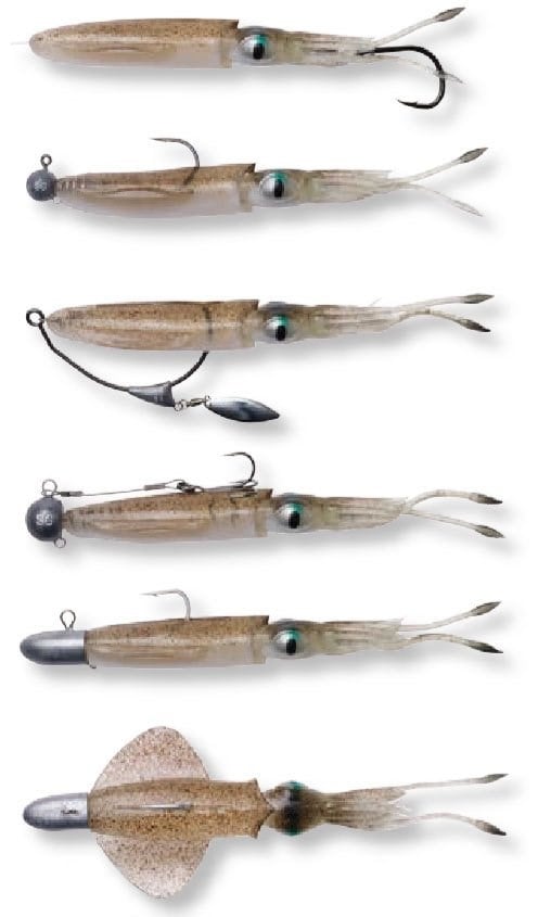 Savage gear Swim Squid 12.5cm 11g 3 Adet Sahte Balık