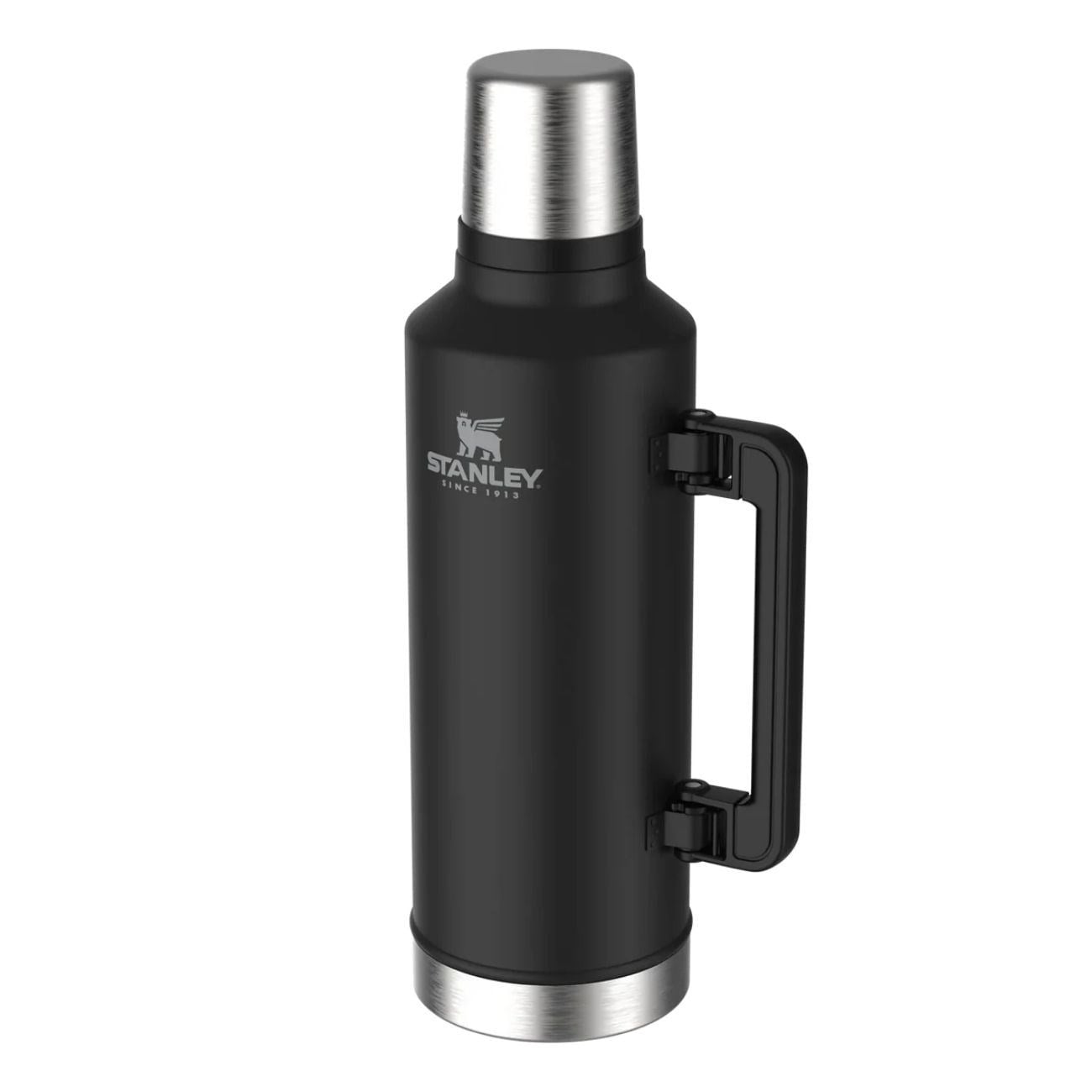 Stanley 2.3 L Klasik Vakumlu Çelik Termos Siyah