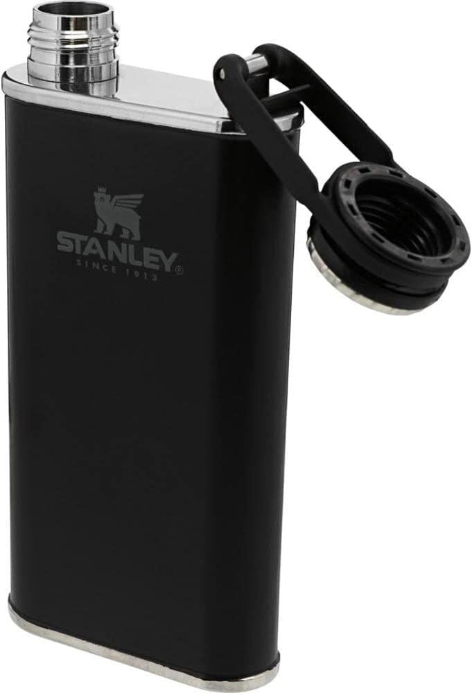 Stanley Klasik Paslanmaz Çelik Cep Matarası, 0.23L, Siyah