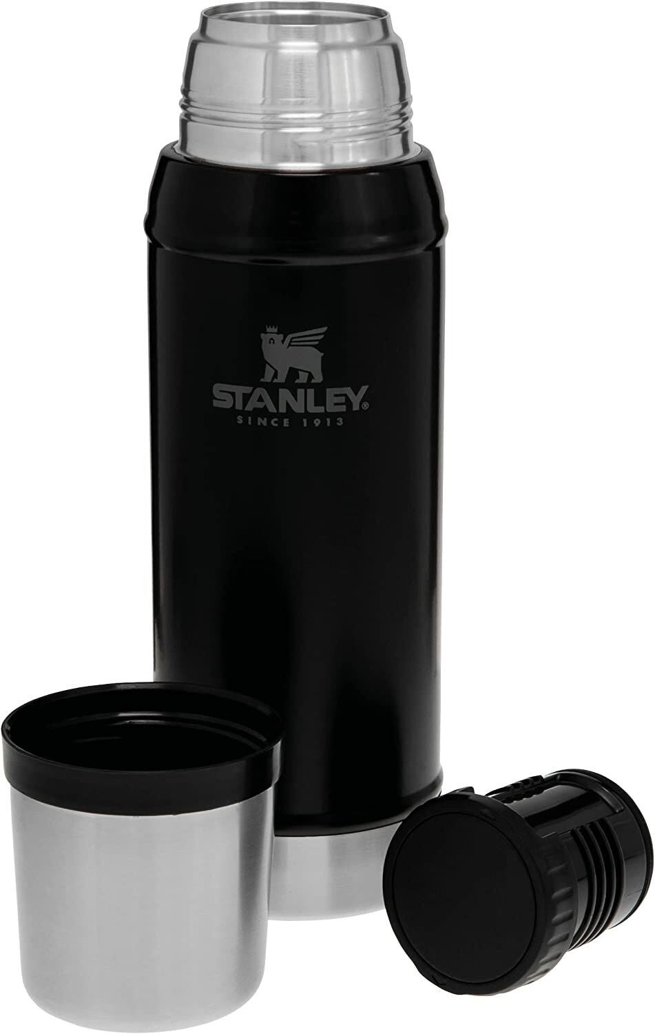 Stanley Klasik Vakumlu Termos 0.75 Lt Siyah