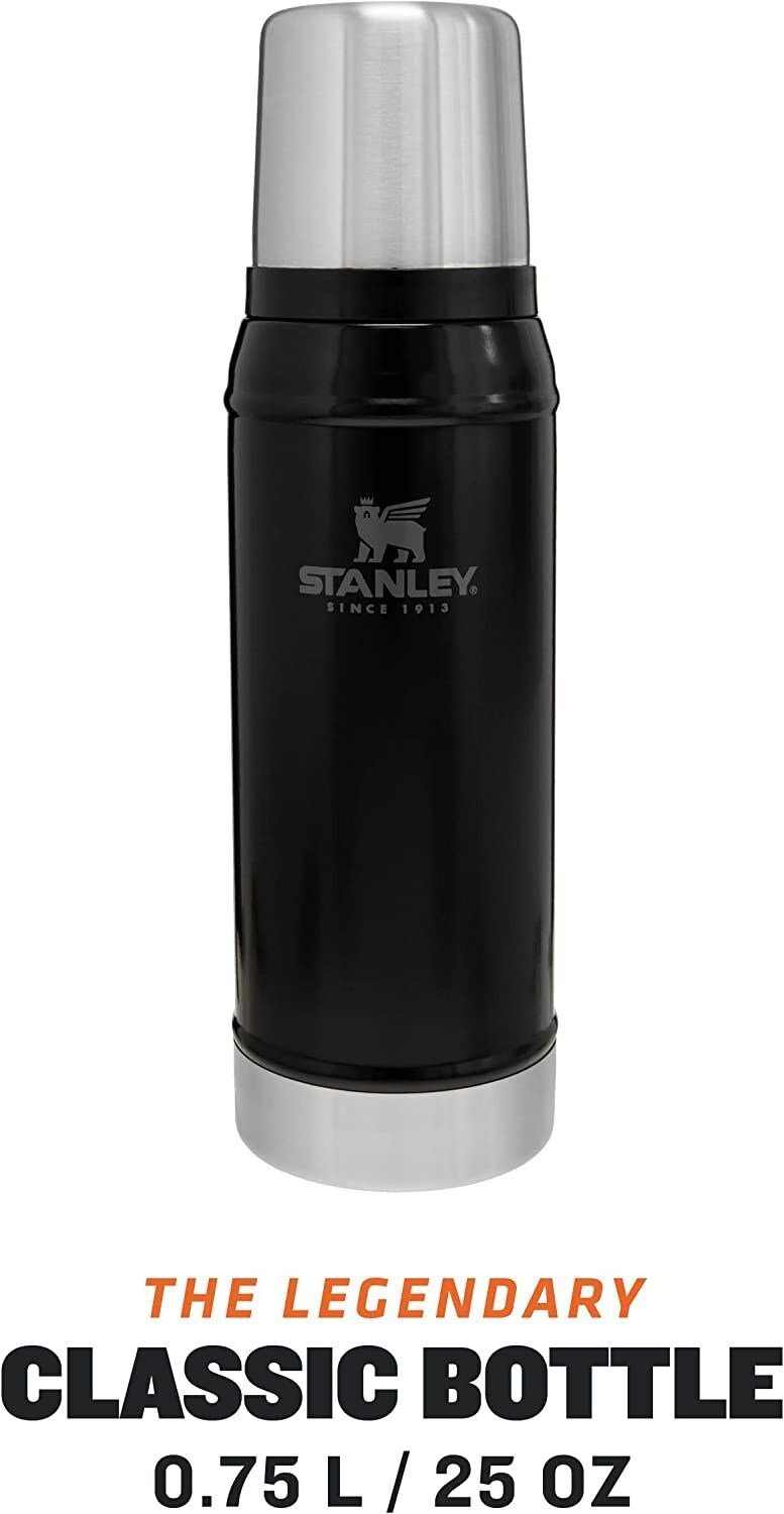 Stanley Klasik Vakumlu Termos 0.75 Lt Siyah