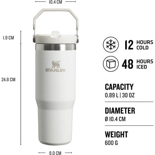 Stanley The IceFlow Flip Straw Pipetli Termos Bardak 0,89 LT