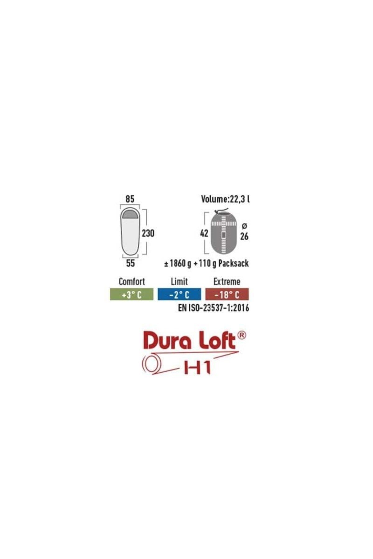 Tr 350 -18°c Uyku Tulumu - Kırmızı