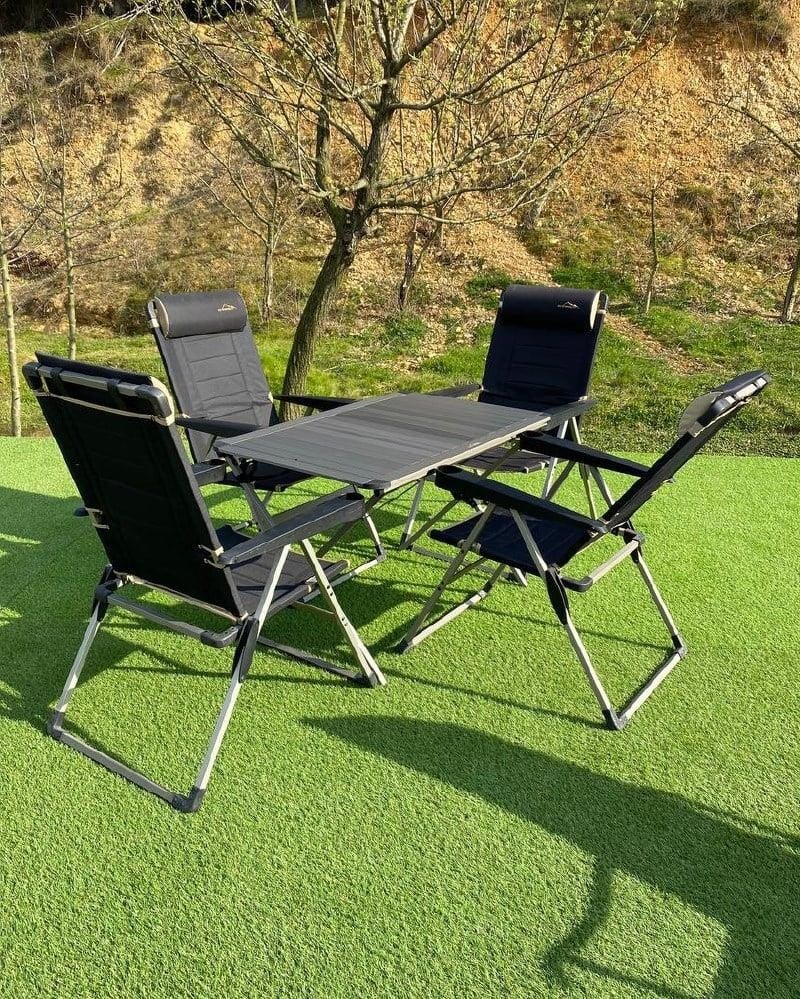 XXL MASA + 4 LÜX SANDALYE SET