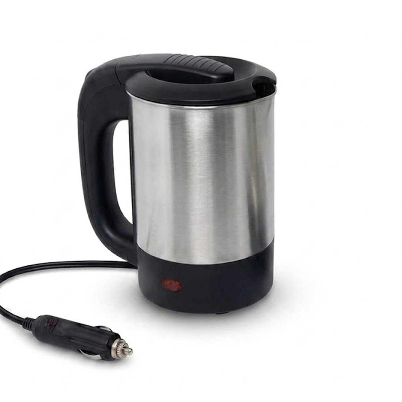 YEK Outdoor 12V Araç İçi Su Isıtıcı Kettle 500 ML Paslanmaz Çelik
