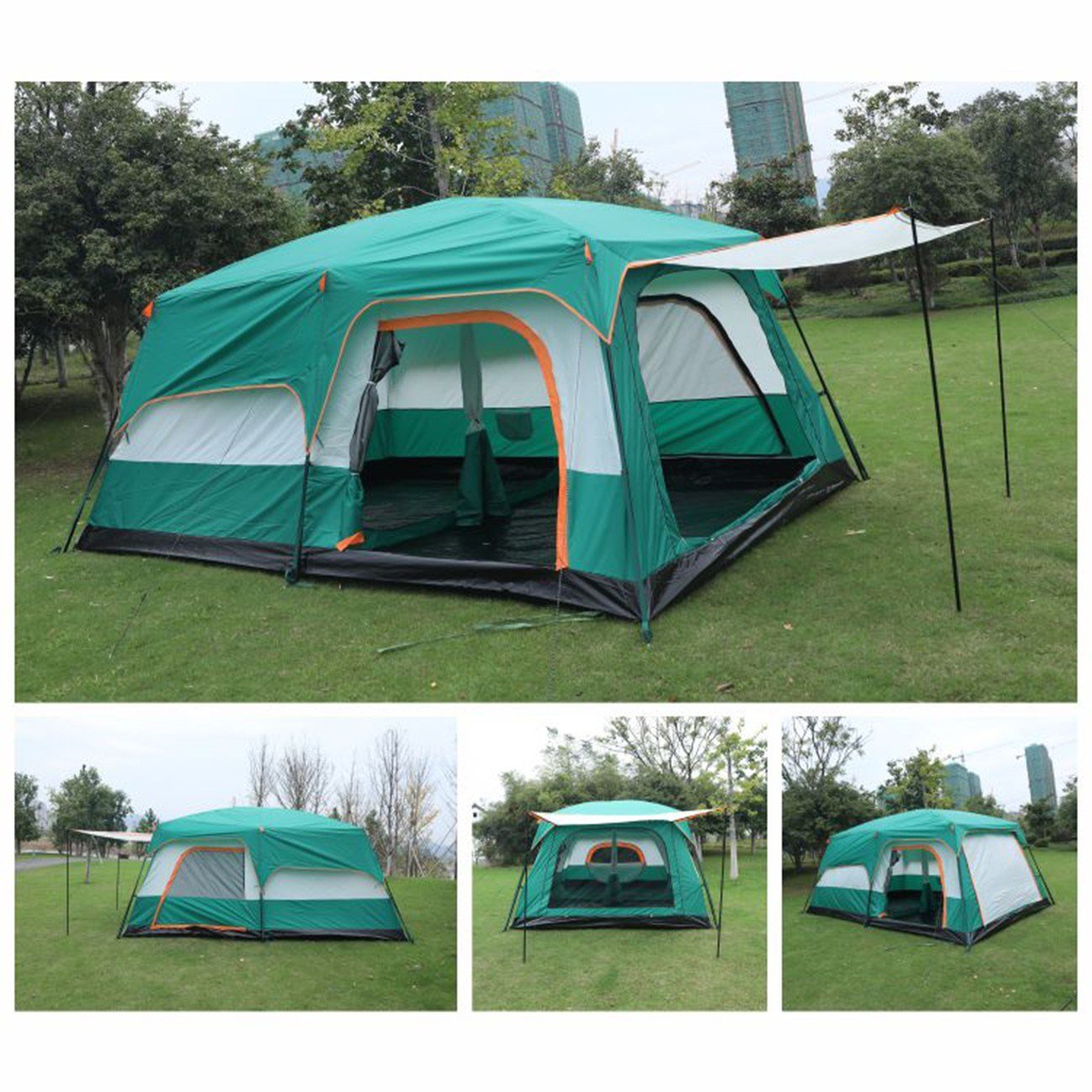 Yek Outdoor 8-10 Kişilik Lüx Kamp Çadırı 430x305x203cm