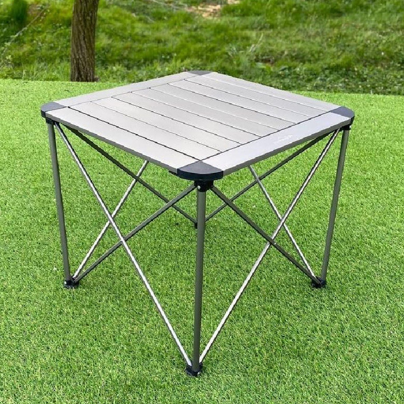 Yek Outdoor Campout Alüminyum Küçük Boy Masa + 2 Campout Fırat Sandalye Set