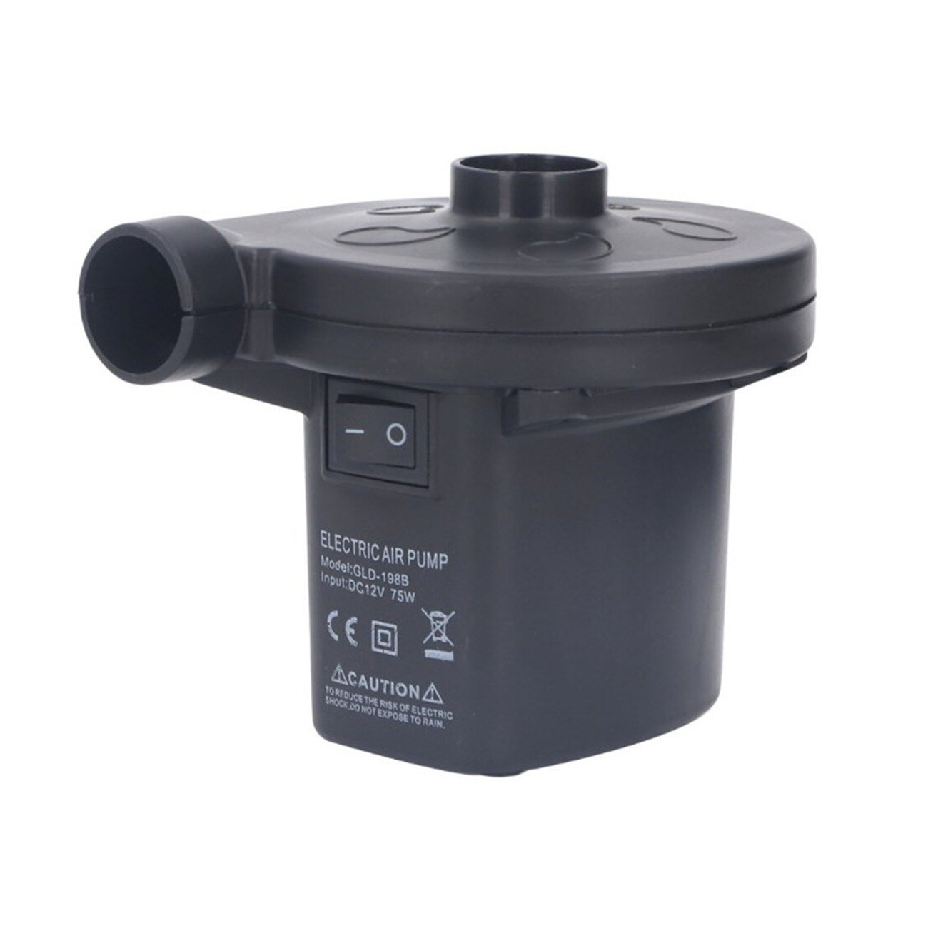 Yek Outdoor DC 12V Elektrikli Hava Pompası – Şişirme ve Hava Boşaltma