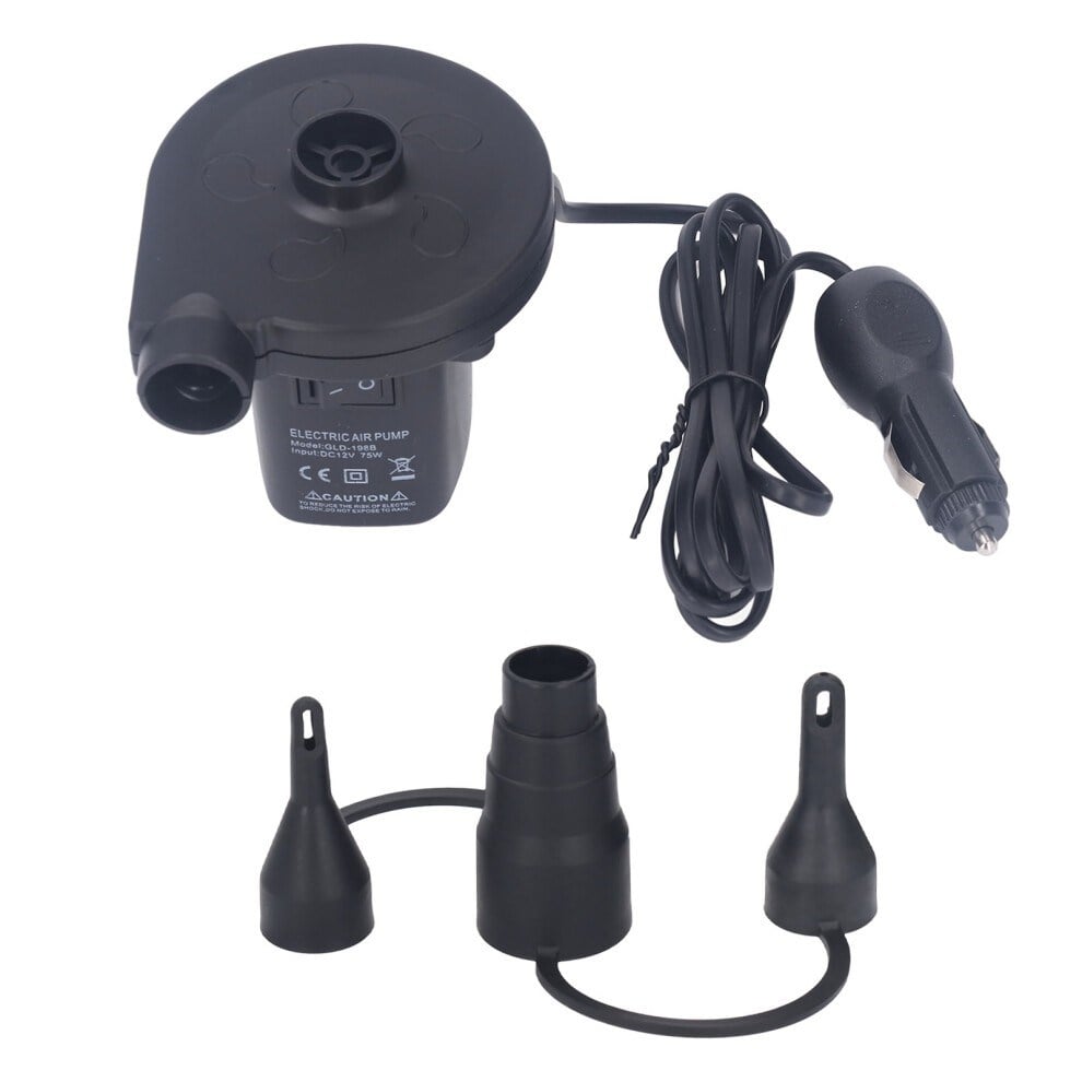 Yek Outdoor DC 12V Elektrikli Hava Pompası – Şişirme ve Hava Boşaltma