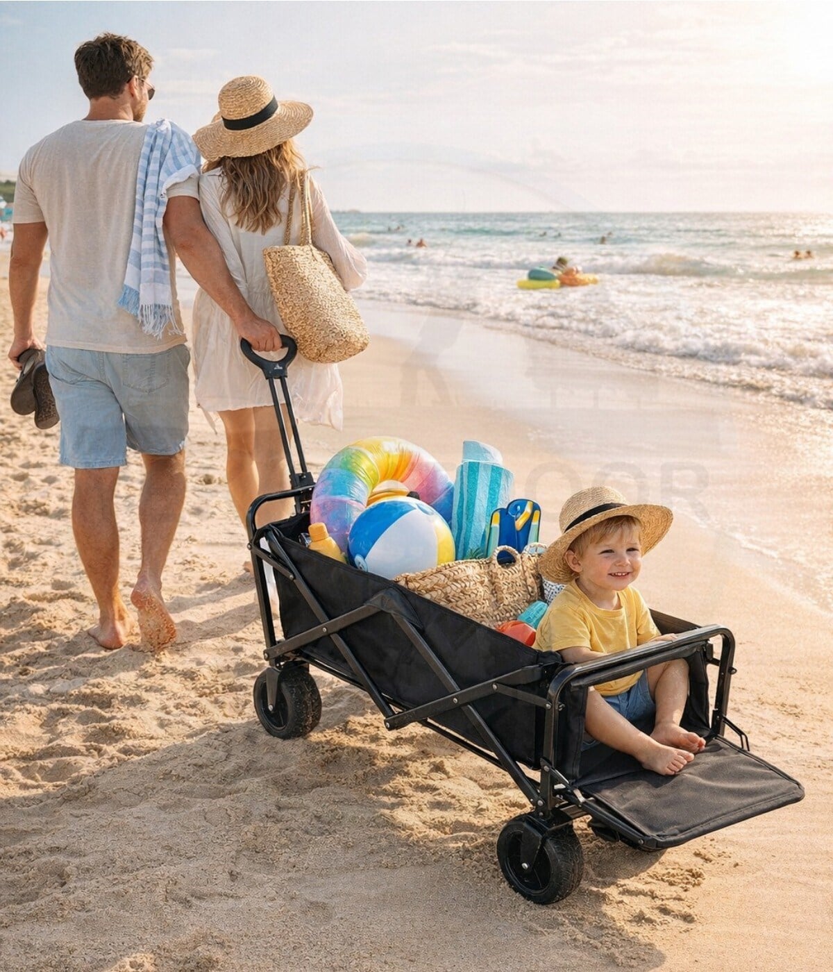 Yek Outdoor Extend Wagon Katlanabilir Kamp ve Yük Arabası