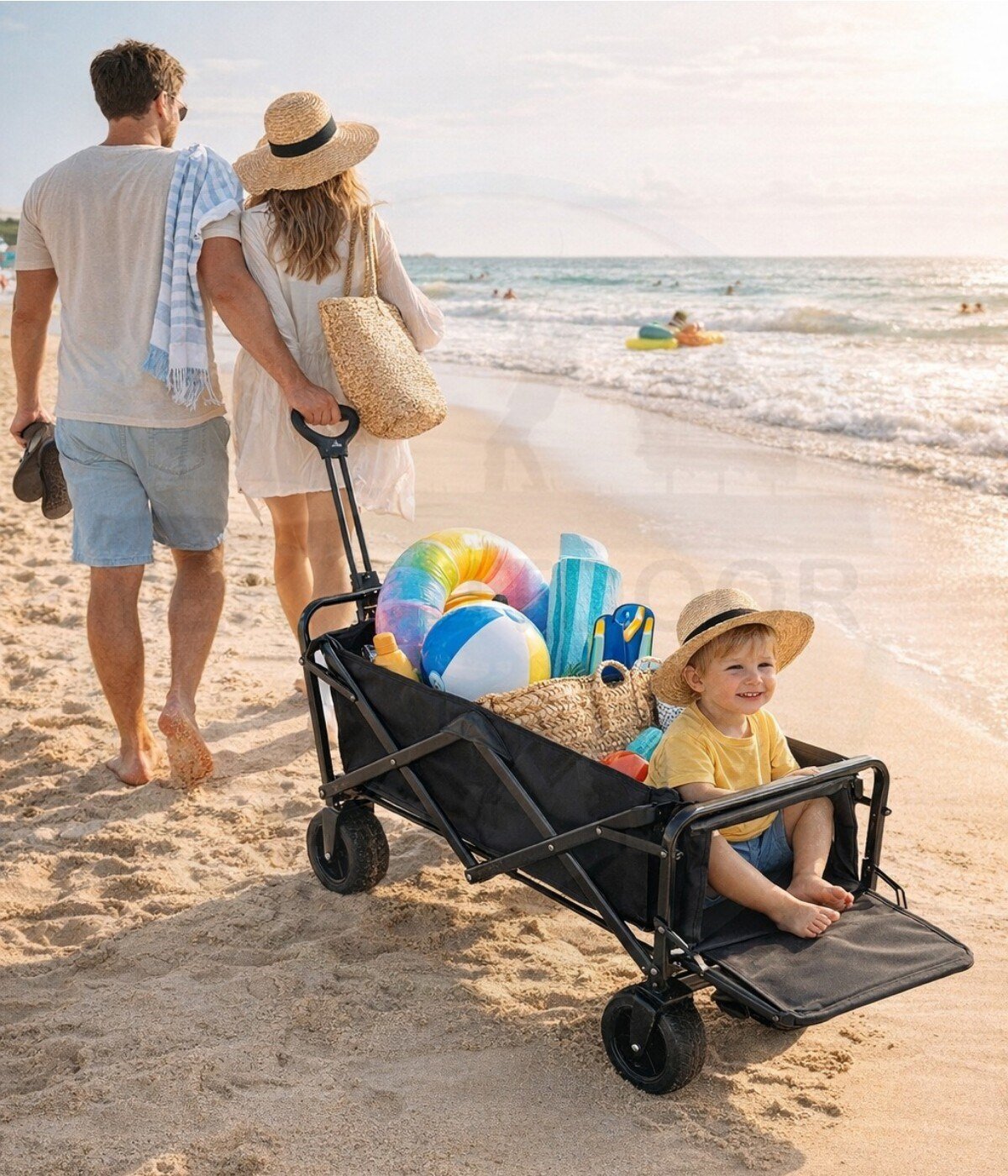Yek Outdoor Extend Wagon Katlanabilir Kamp ve Yük Arabası