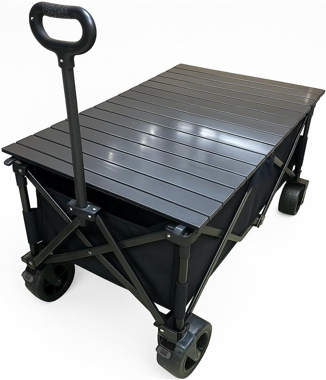 Yek Outdoor Katlanabilir Kamp Masalı Taşıma Arabası & Vagon Araba 