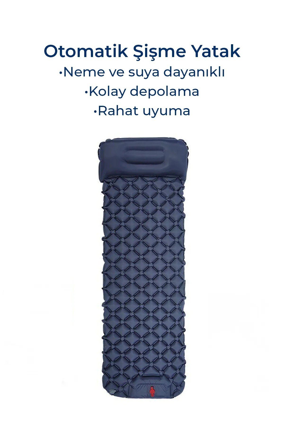 Yek Outdoor Kendiliğinden Şişen Tek Kişilik Katlanır Kamp Yatağı- Kamp Matı 190x66cm