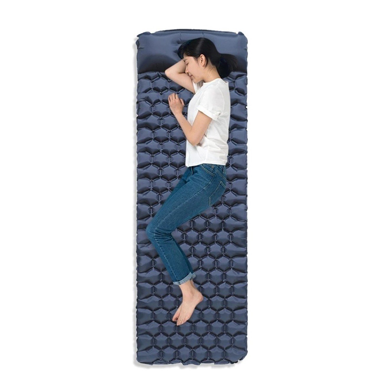 Yek Outdoor Kendiliğinden Şişen Tek Kişilik Katlanır Kamp Yatağı- Kamp Matı 190x66cm