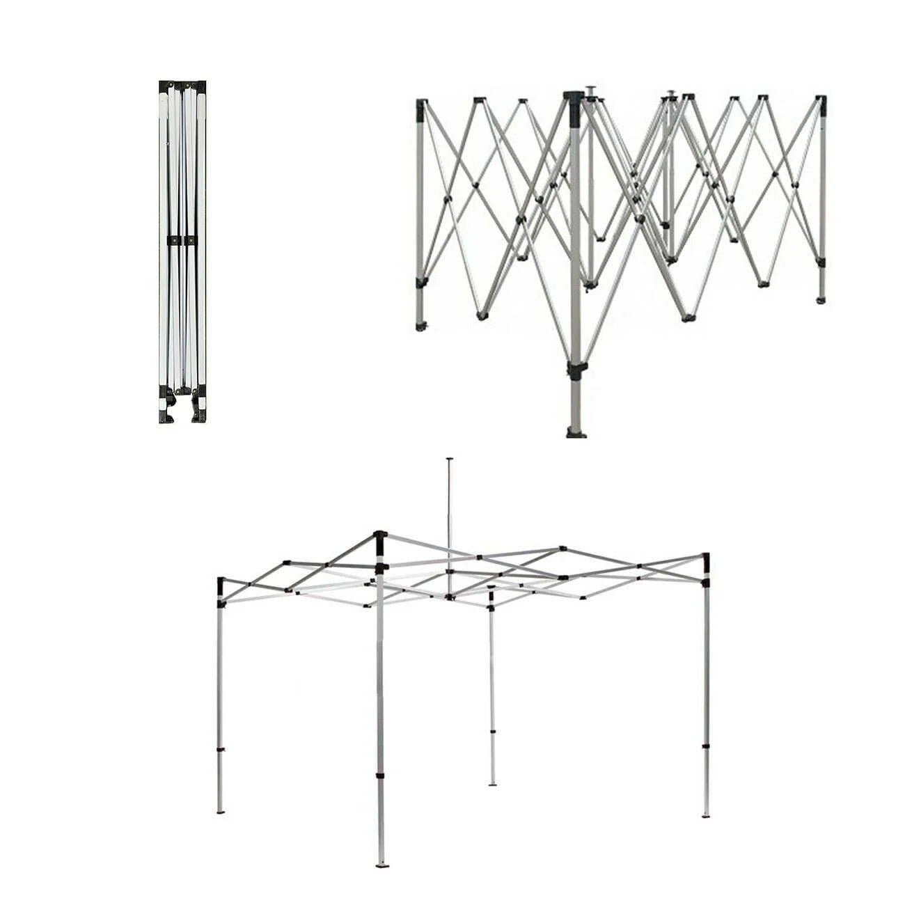YekOutdoor 3x3 Otomatik Gazebo | Çardak | Gölgelik | Bahçe Kamelyası – Asorti Renk