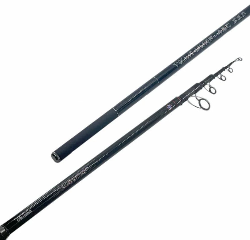YekOutdoor Full Profesyonel Olta Seti Okuma Ceymar Tele surf 4.30M Surf Kamışı&Okuma Ceymar C-8000A Dark Grey 7+1BB Olta Makinesi