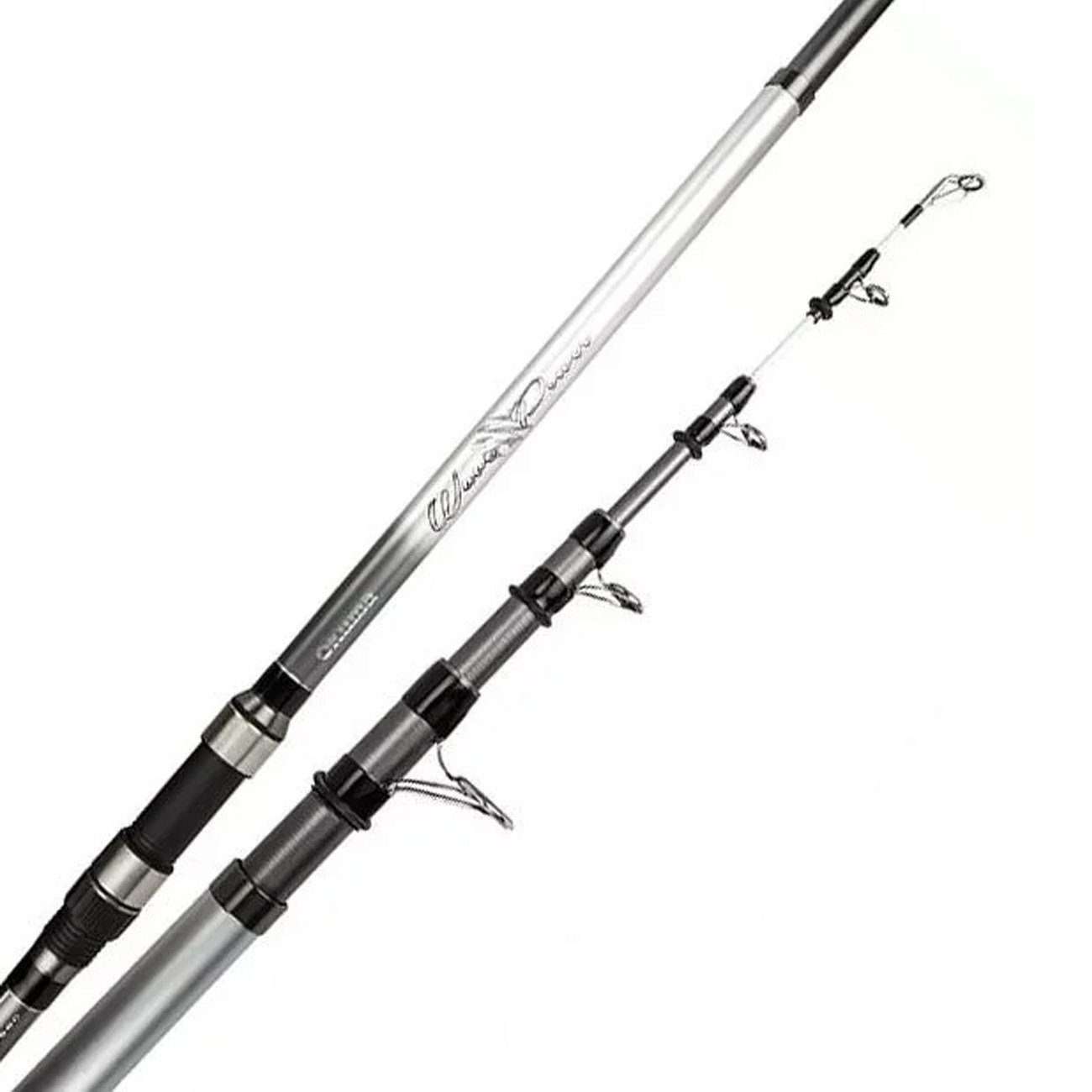 YekOutdoor Olta Seti Okuma Wave Power Tele Surf 3.90 cm 100-200 gr Surf Kamışı&Okuma Revenger RV-65 FD Olta Makinesi