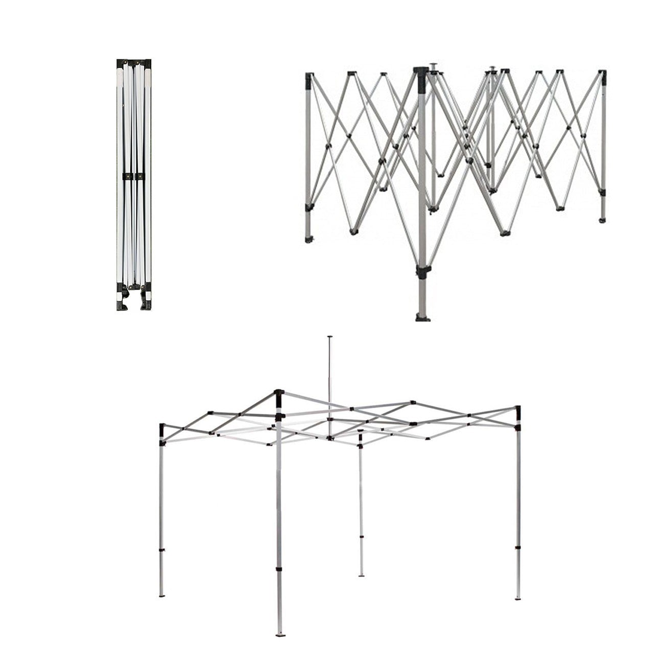 YekOutdoor Profesyonel 3x3 Otomatik Gazebo Çardak İskeleti
