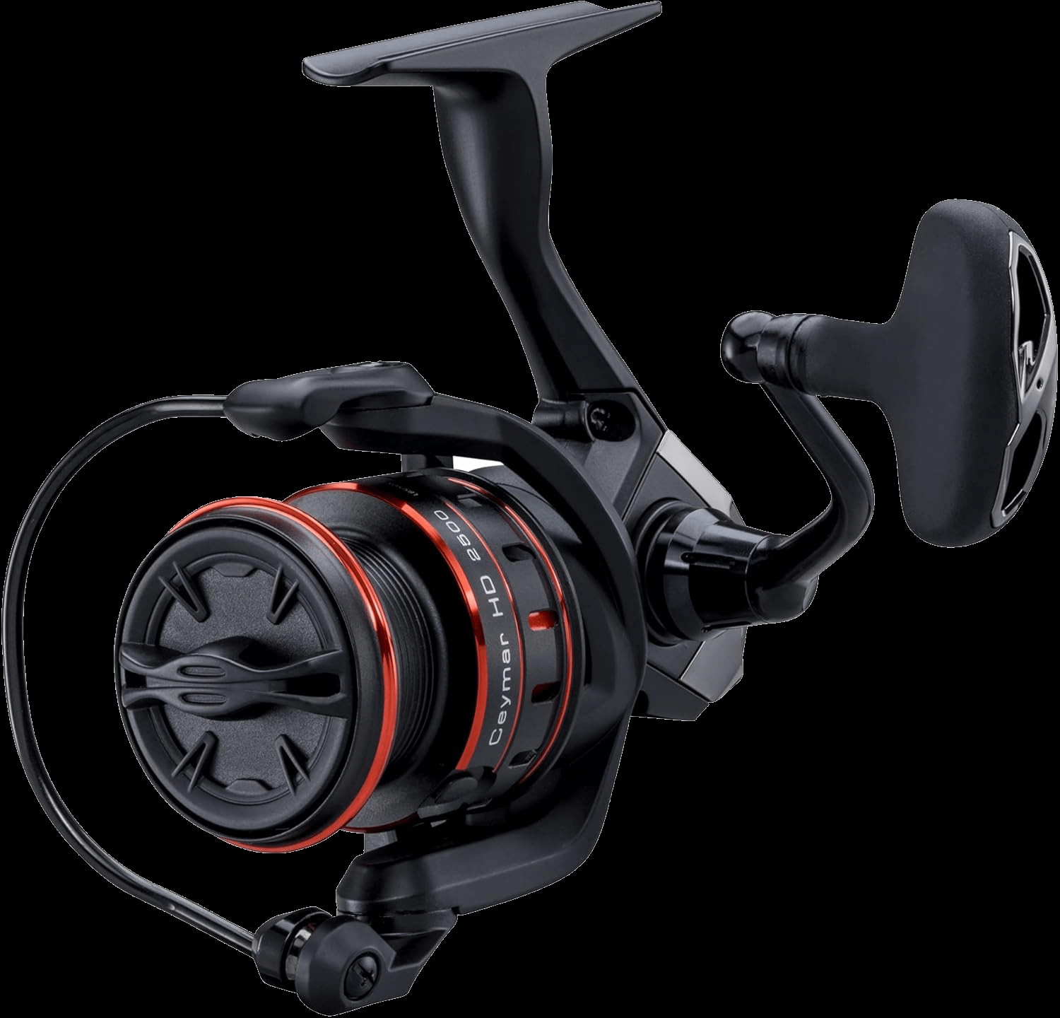 YekOutdoor Profesyonel LRF Seti Okuma Red Spin 7'0'' 2.12 cm 1-12 gr 2 Parça&Okuma Ceymar HD CHD-2500A Matt Black 7+1BB Olta Makinesi
