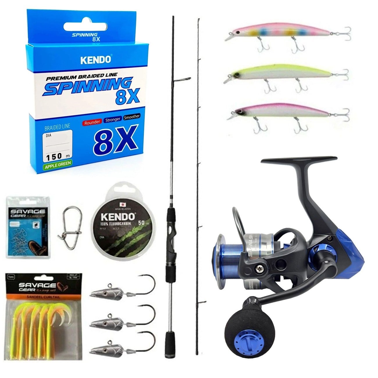 YekOutdoor Profesyonel Spin Olta Seti Okuma Helios SX Spin 2,70cm 15-45 gr 2 Parça Spin Kamışı-Okuma Safina SNW-4000A 4+1BB Olta Makinesi
