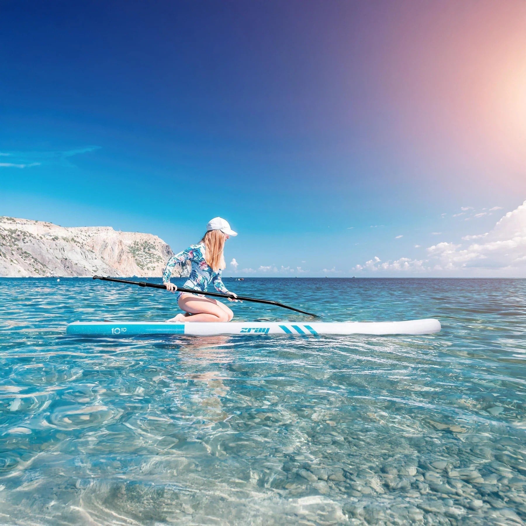 ZRAY X2 Şişme SUP Paddle Board Seti 330x81x15 cm – Mavi