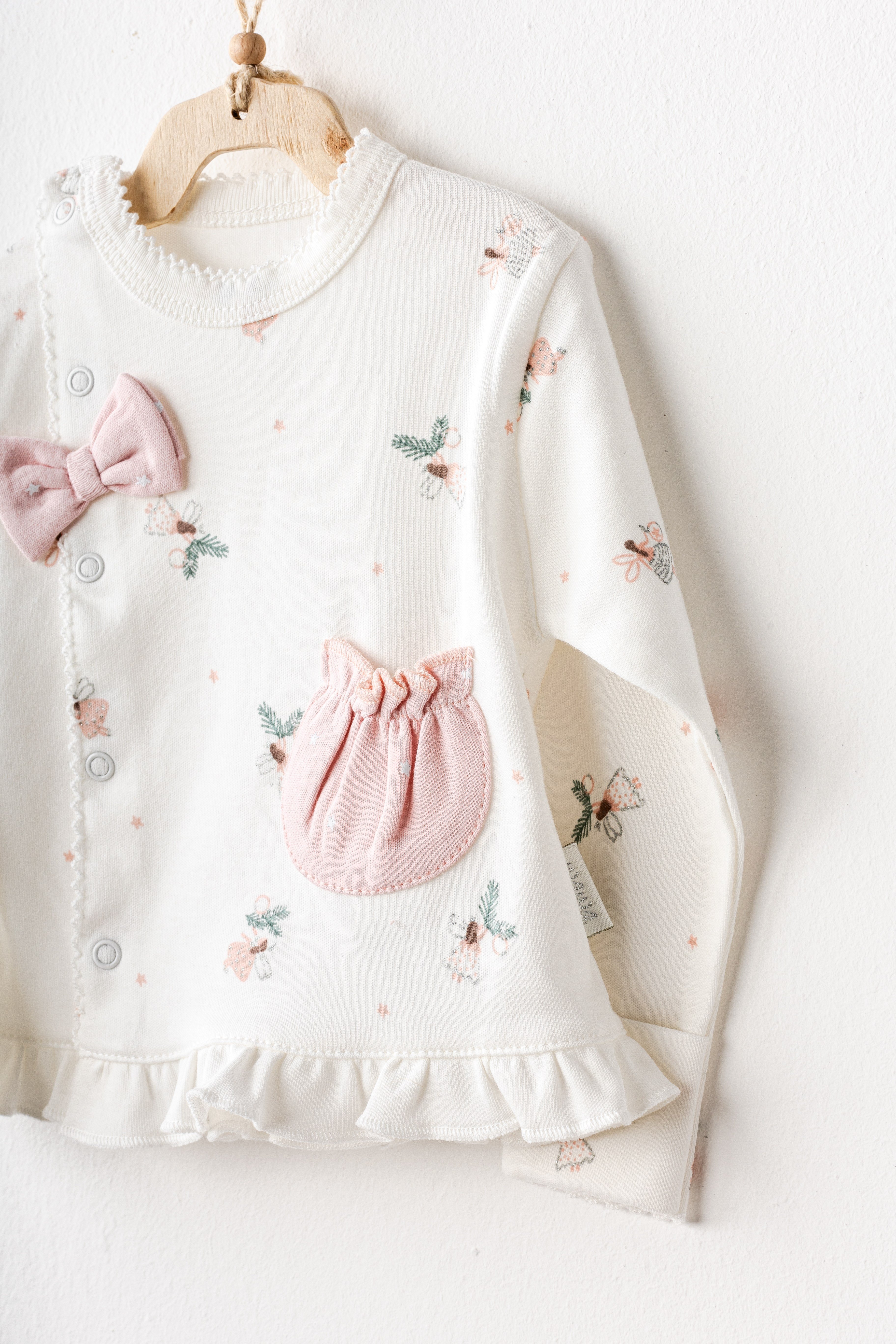 BEBEK HASTANE ÇIKIŞI 5 PCS NEWBORN SET FAIRY