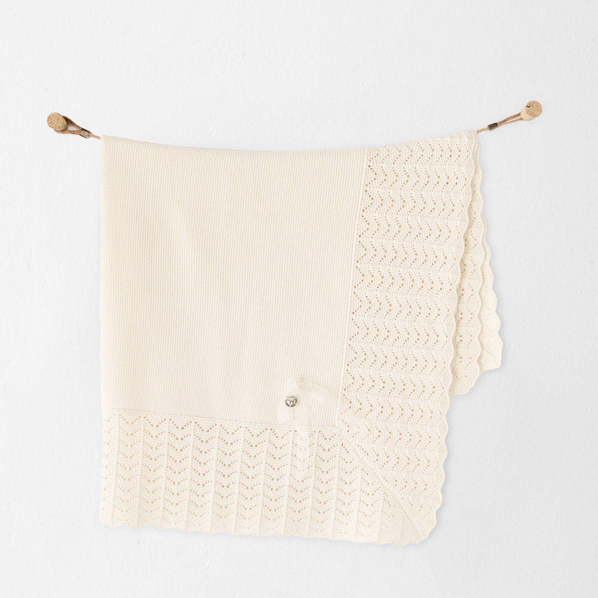BEBEK TRİKO BATTANİYE KNITTED BLANKET 100X90