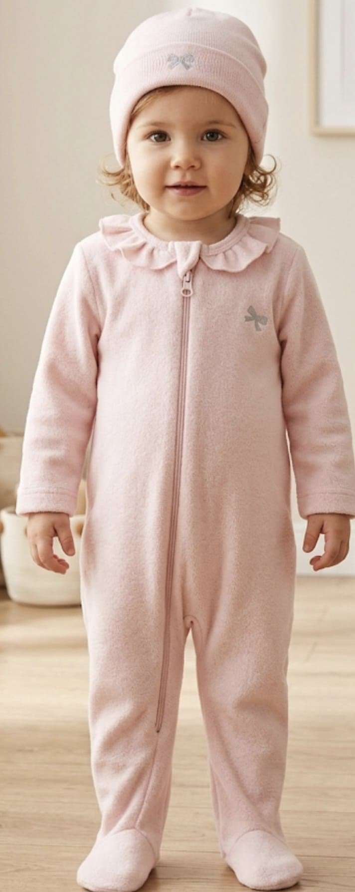 BEBEK TULUM TAKIM ROMPER HAT SET CASUAL