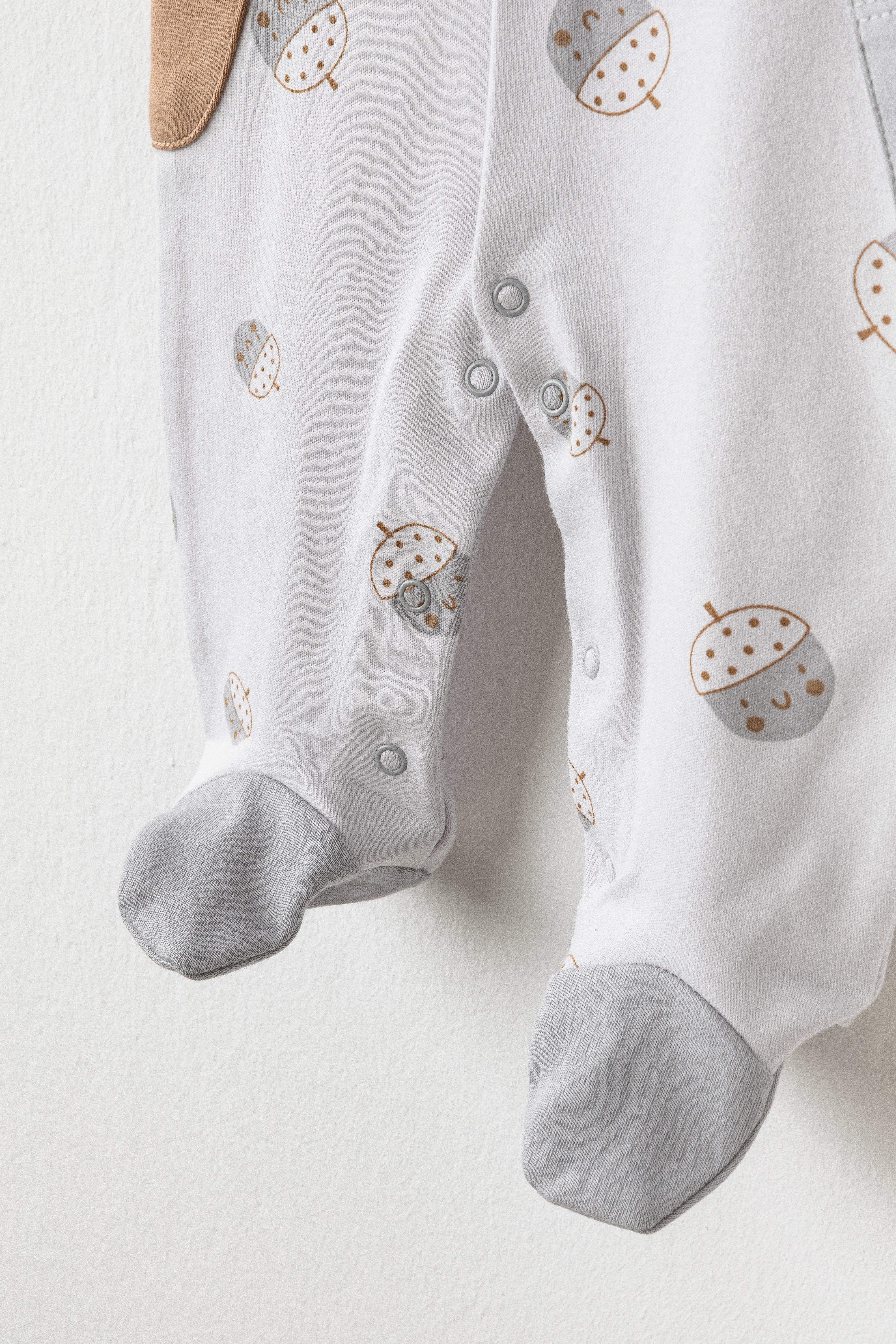 BEBEK TULUM TAKIM ROMPER HAT SET HELLO AUTUMN