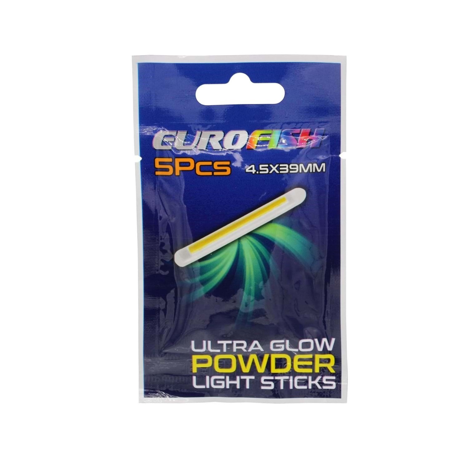  EuroFish Light Sticks Fosfor 5'li 4.5x39mm Fosforlu Çubuk Işık hamsidede