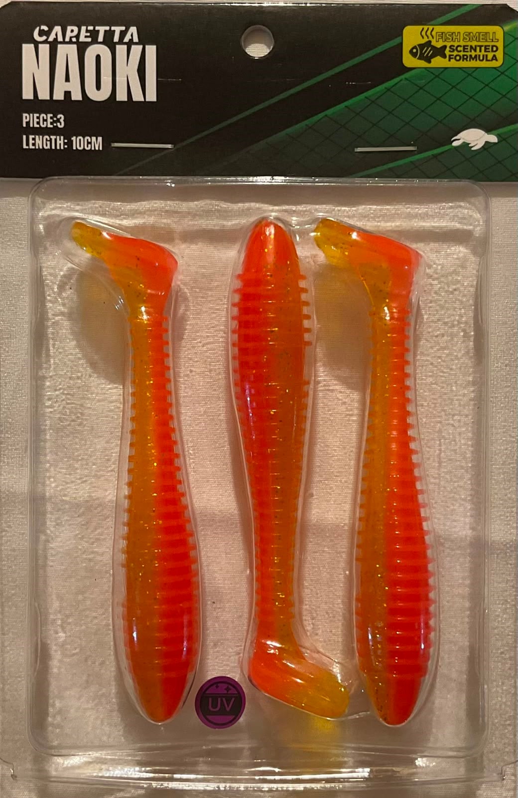CARETTA NAOKI 10CM 7GR UV SİLİKON BALIK