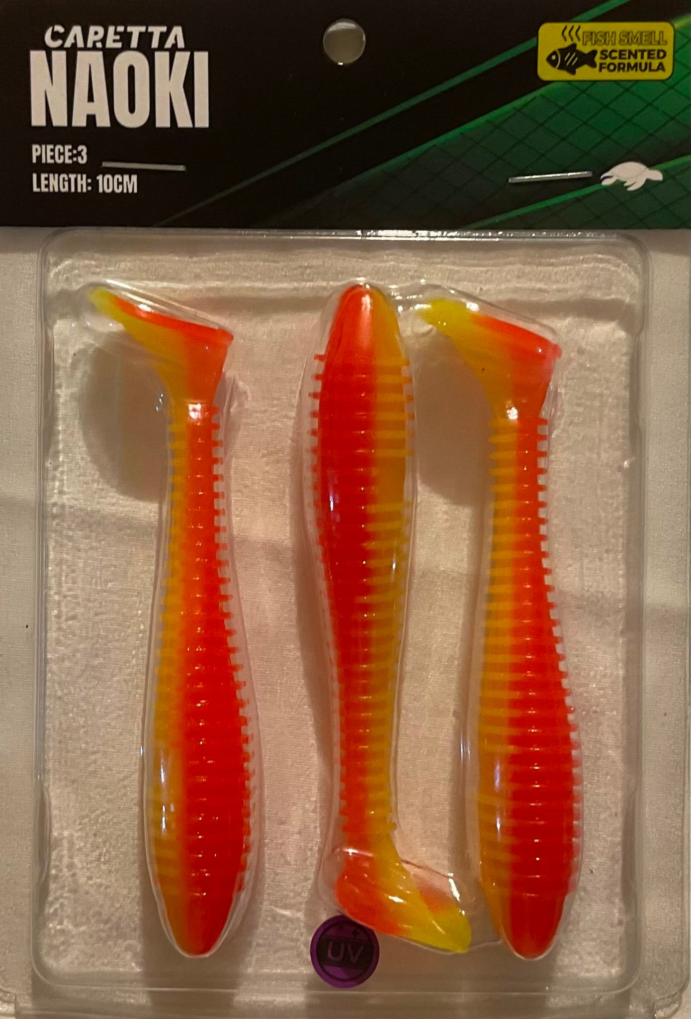 CARETTA NAOKI 10CM 7GR UV SİLİKON BALIK