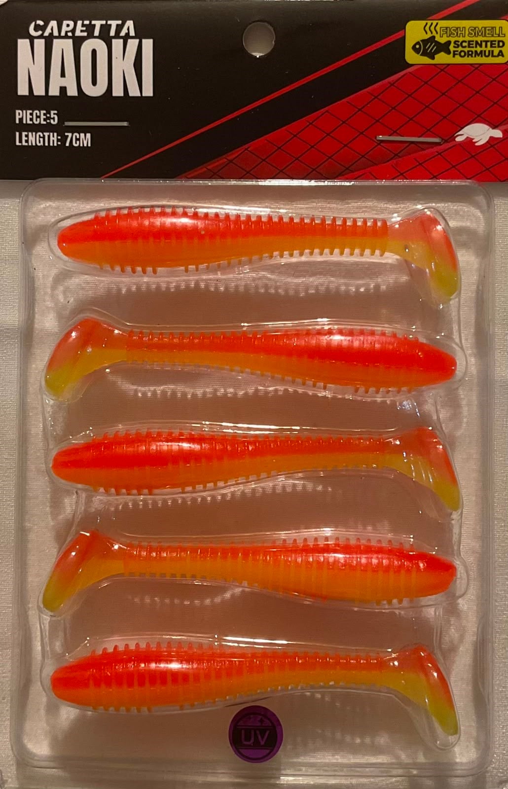 CARETTA NAOKİ 7 CM 3.2GR UV SİLİKON BALIK