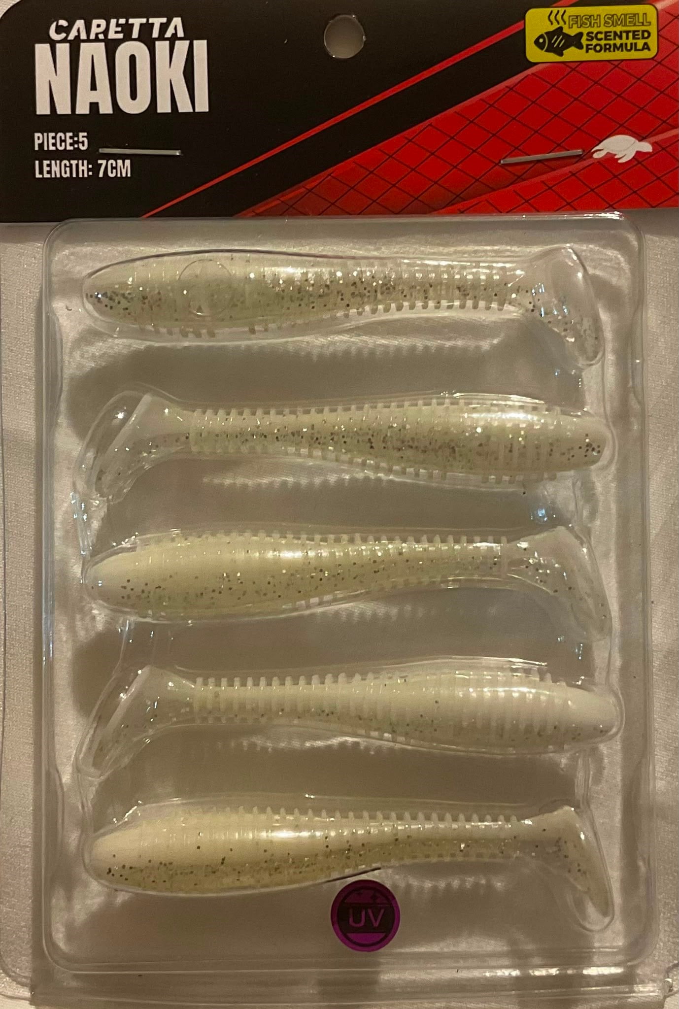 CARETTA NAOKİ 7 CM 3.2GR UV SİLİKON BALIK