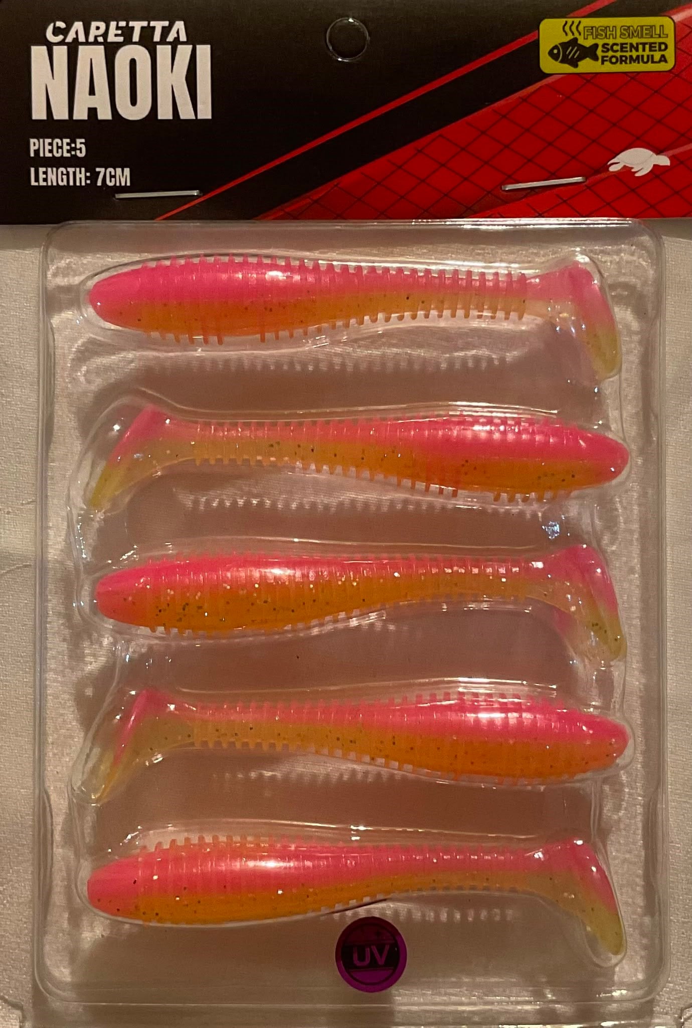 CARETTA NAOKİ 7 CM 3.2GR UV SİLİKON BALIK