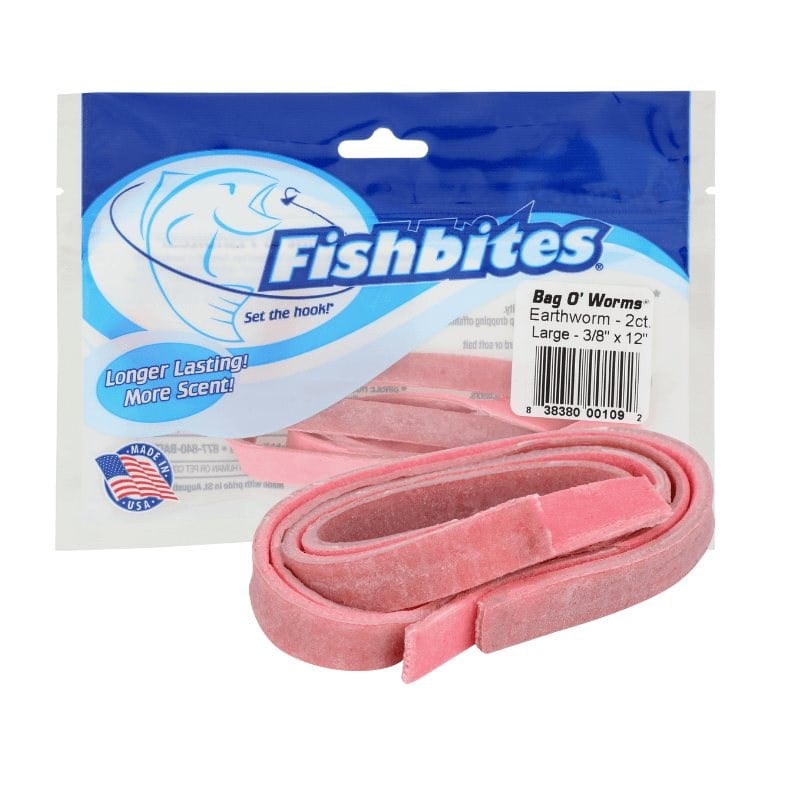 Fishbites Bag O' Worms® – Uzun Ömürlü Toprak Solucanı (Earthworm)