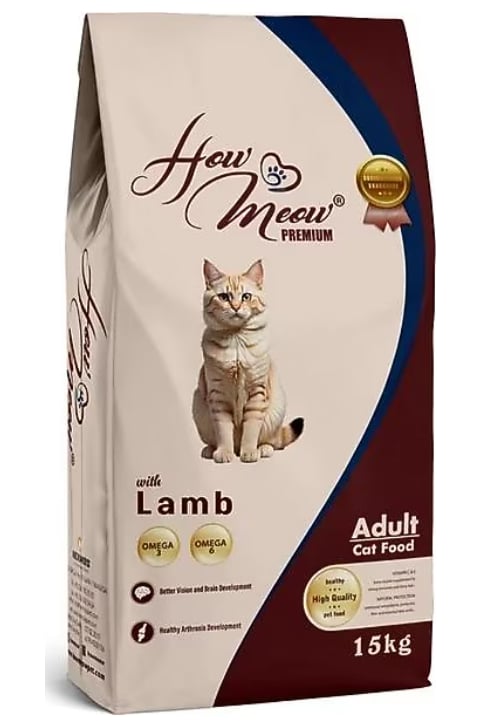 How Meow Kuzu Etli Yetişkin Kedi Maması 15kg