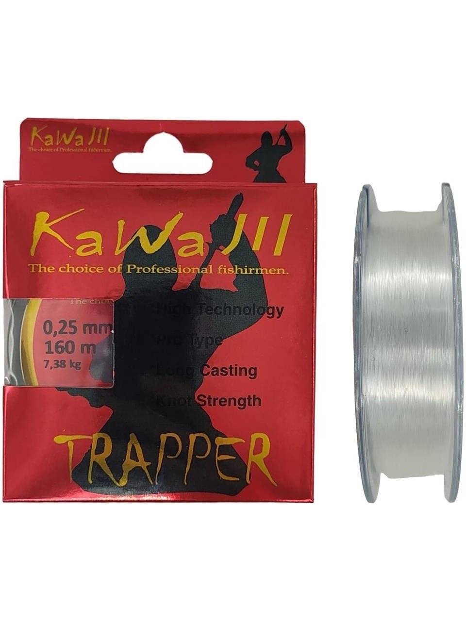 Kawa Jıl Trapper 160m Fluorocarbon Misina (0.28-0.30-0.35-0.40)