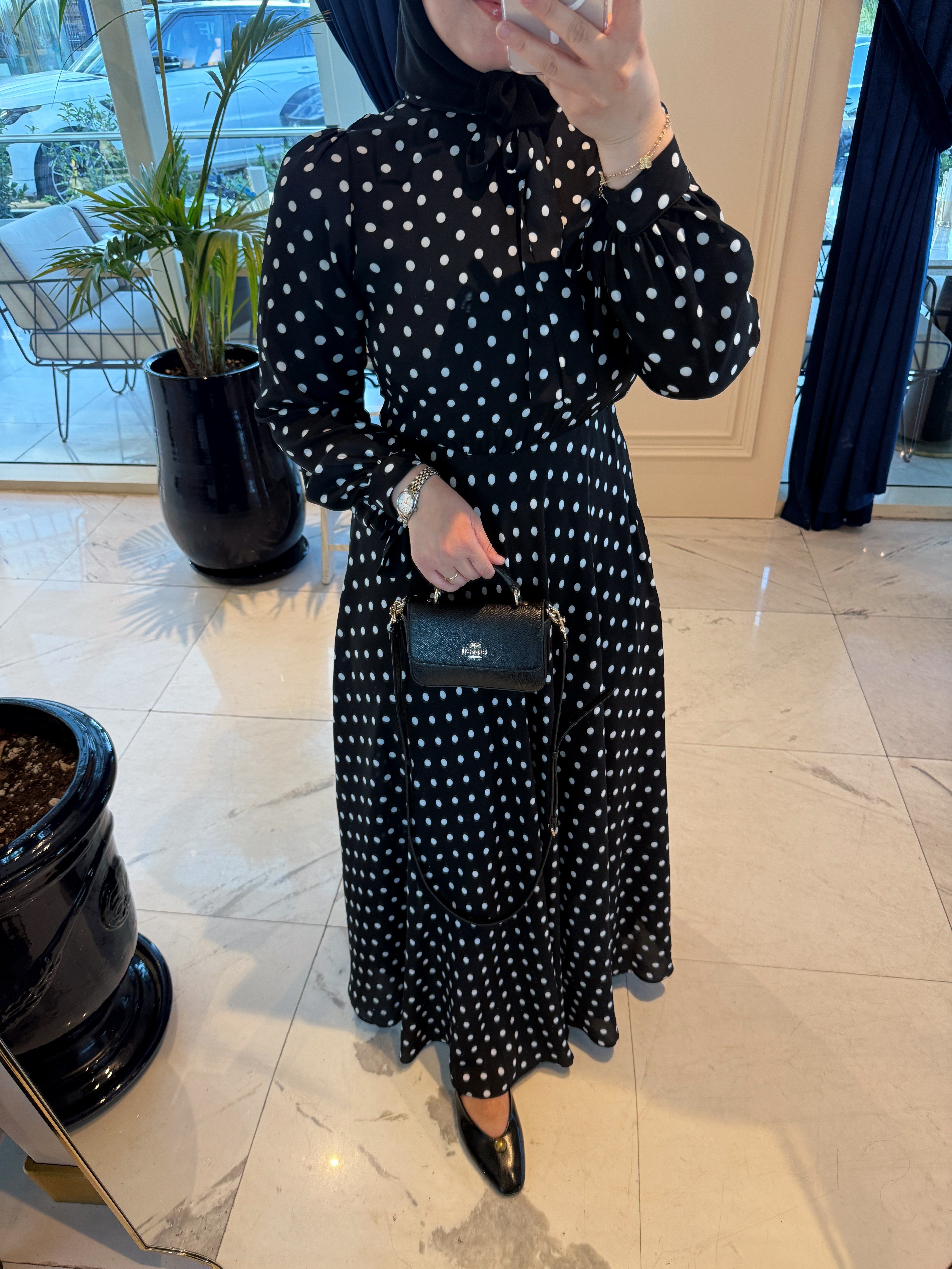Amelia Siyah Elbise