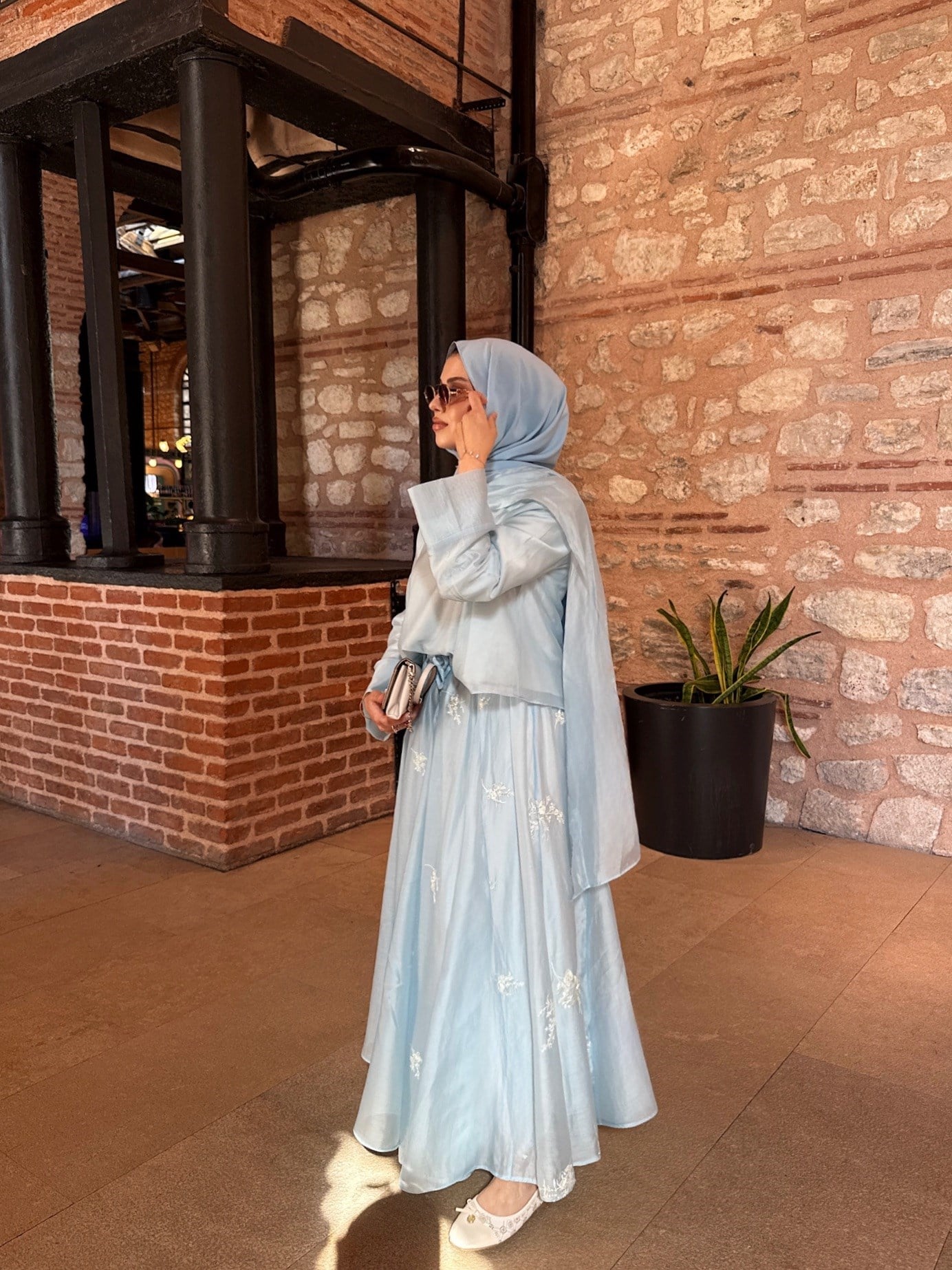 Mermaid İşleme Detaylı Etek Takım