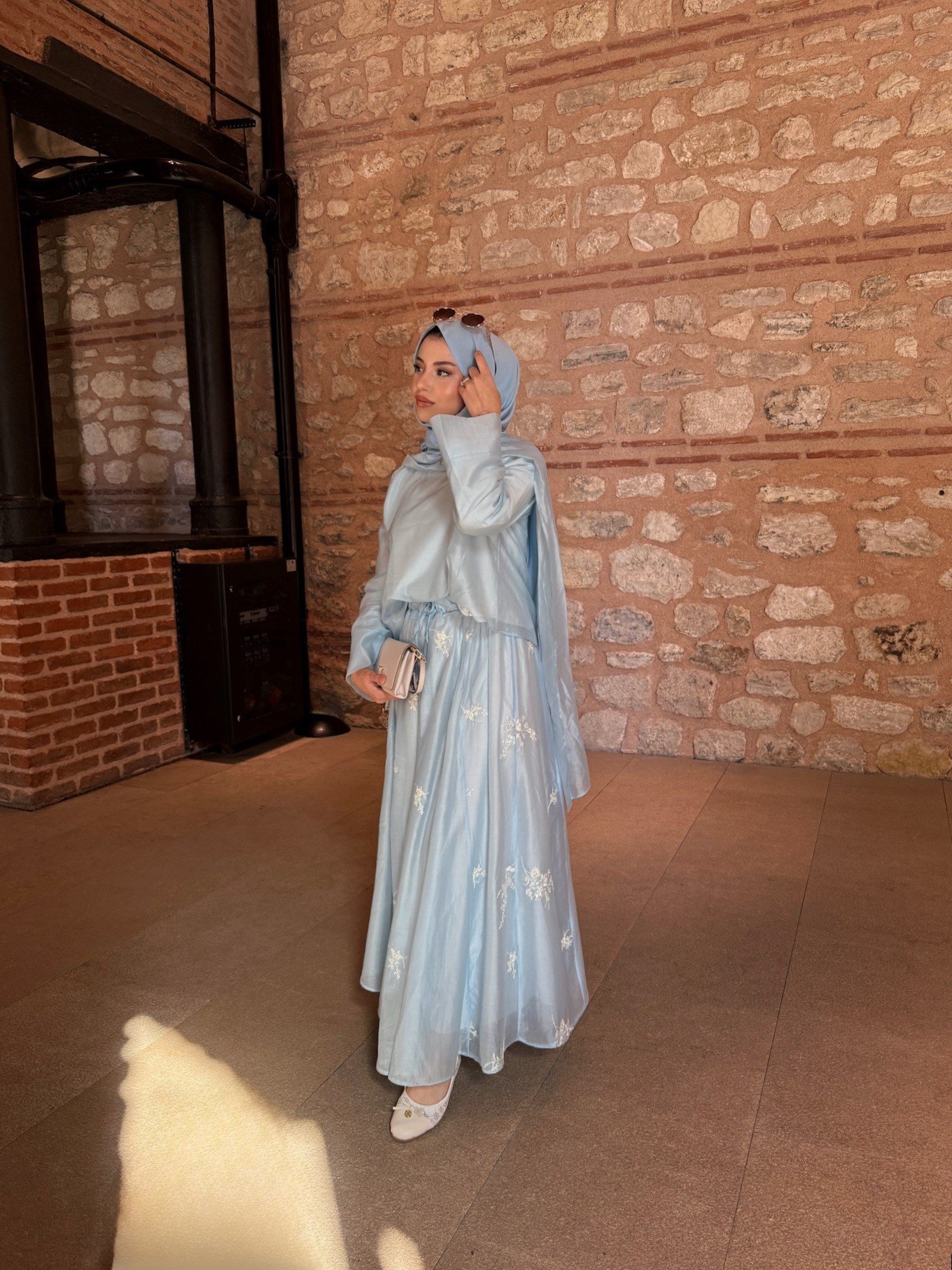 Mermaid İşleme Detaylı Etek Takım
