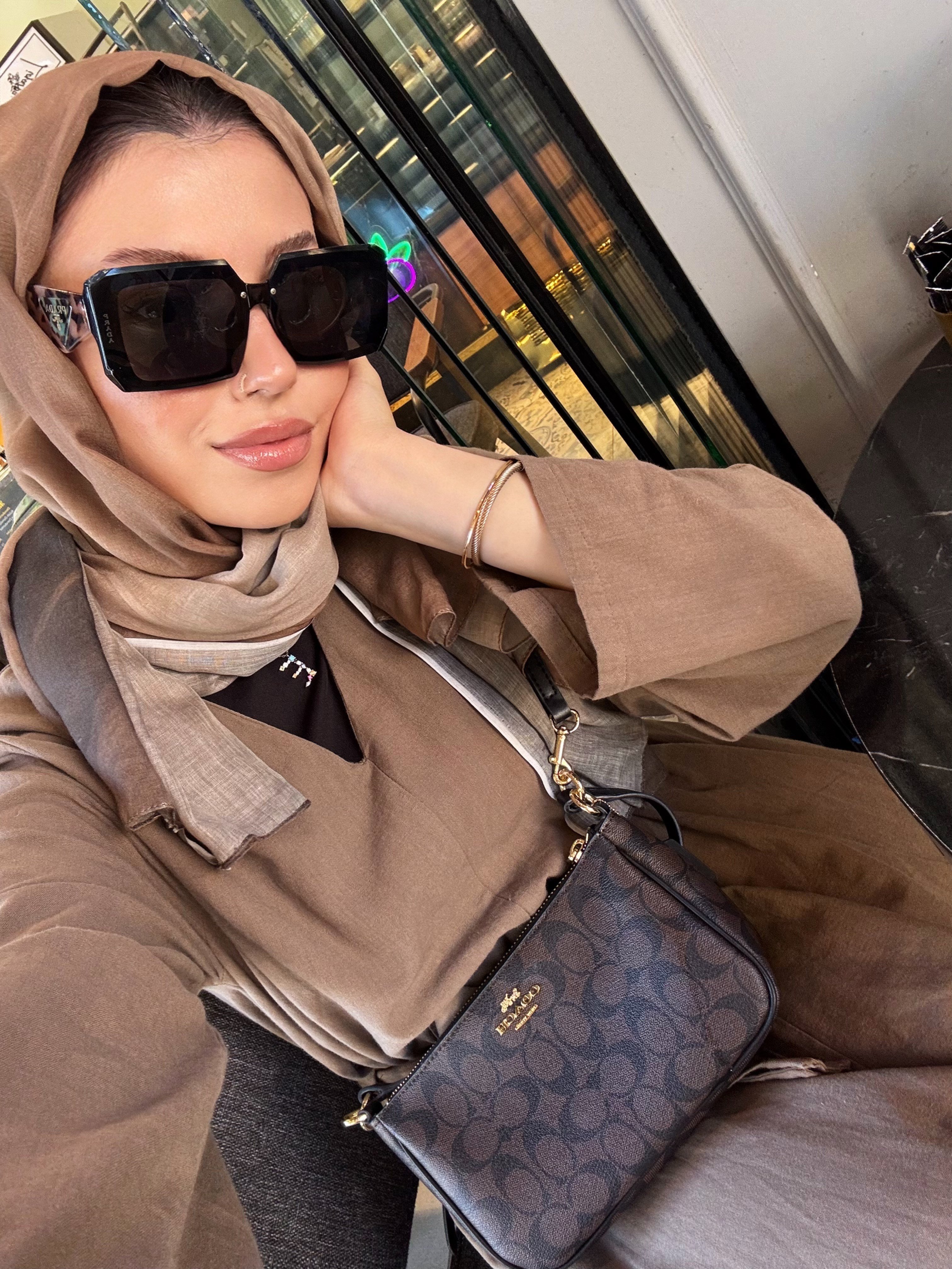 Olive Keten Elbise