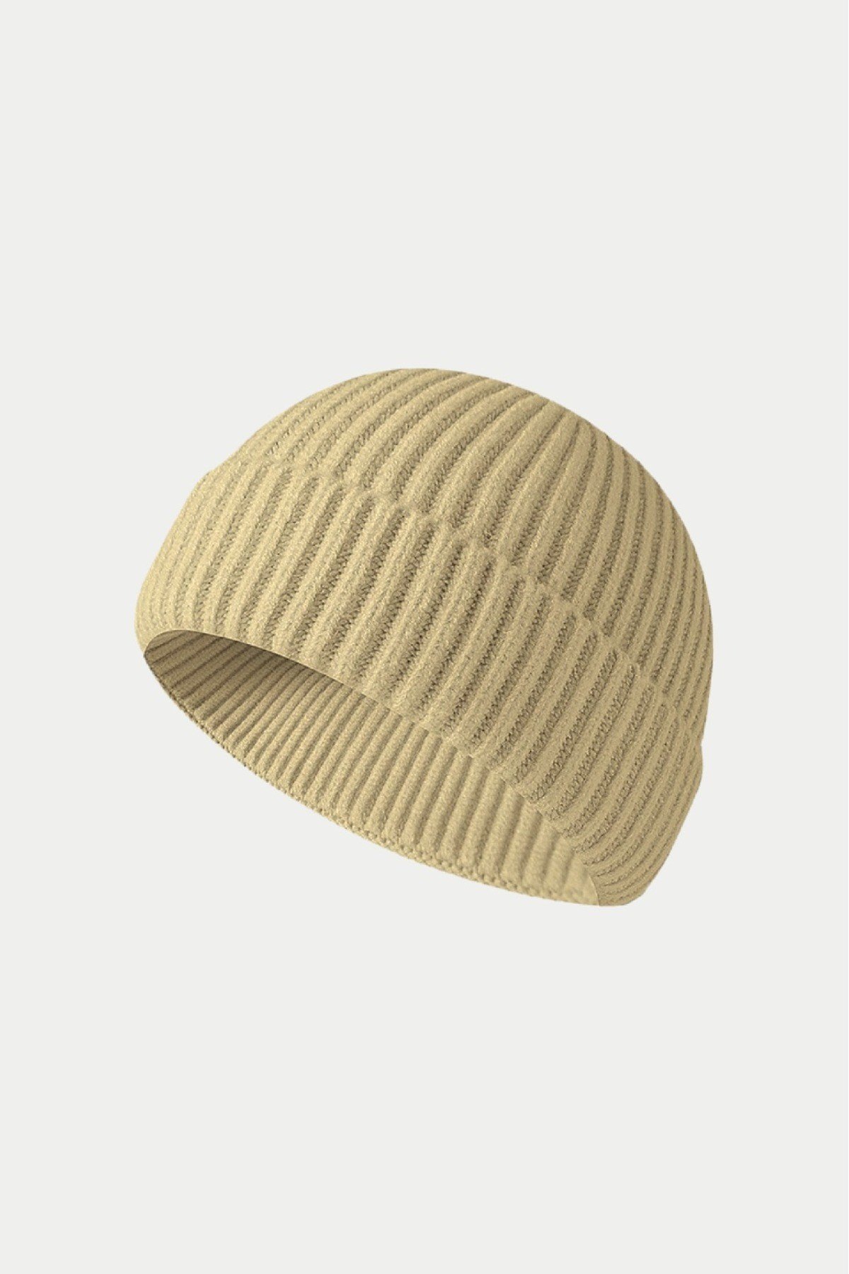 Erkek Standart Beden Yumuşak Dokulu Sıcak Tutan Katlamalı Yün Balıkçı Bere
